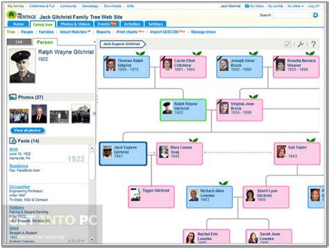 A confirmation box will be displayed. . Family tree maker download